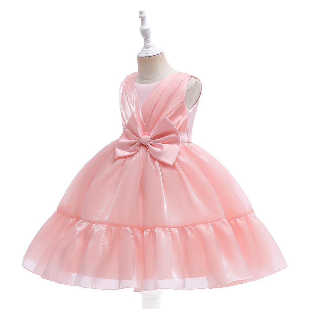 4-7Y Neugeborenen Taufe Prinzessin Vestidos Tutu Geburtstag Party Kinder Taufe Baby Mädchen Kleidung Sommer Hochzeit Kuchen Kleider