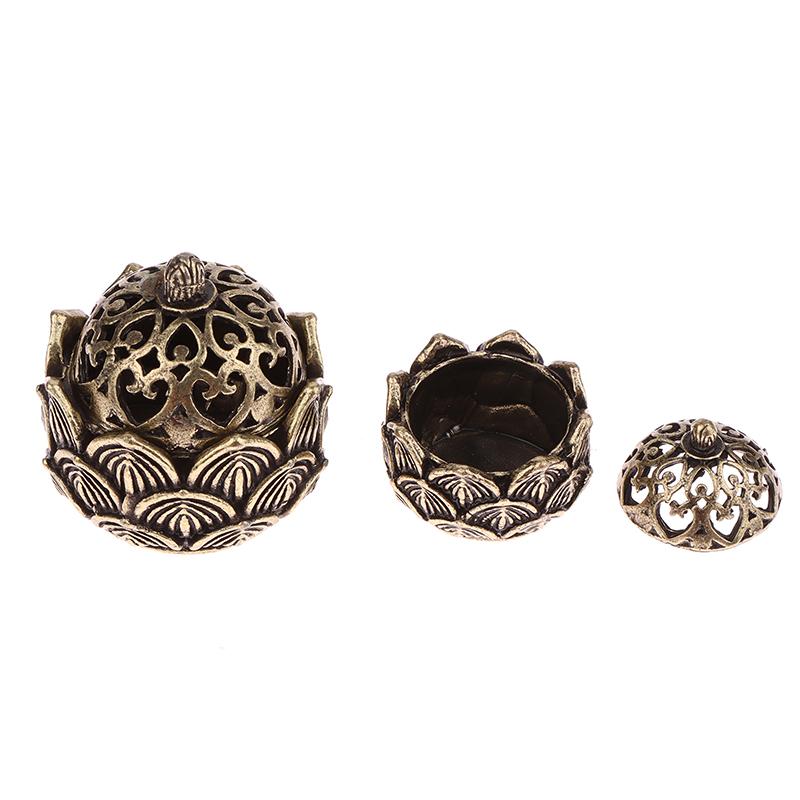 Palnik kadzideł Lotus Buddyzm Kran Uchwyt na kadzidełka Mini kadzielnica z drzewa sandałowego Rzemiosło Dekoracja domu