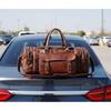 Herrentasche, Leder, Reisetasche, Gepäck, Fitnessstudio, Vintage, echt, Wochenende, Übernachtung, neu