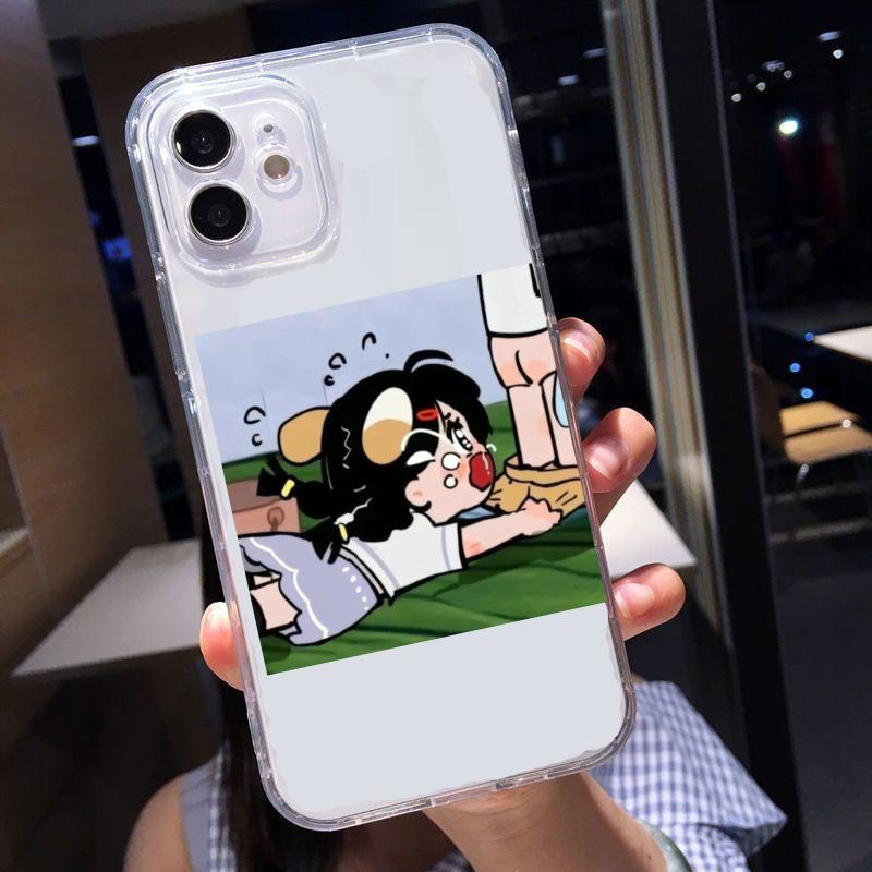 Joke Boys Girls Couple Phone Cases For IPhone 15 14 13 12 11 Pro Max X XSMAX XR 7 8 Plus SE2 Mobile Call Case Cute Funny Covers