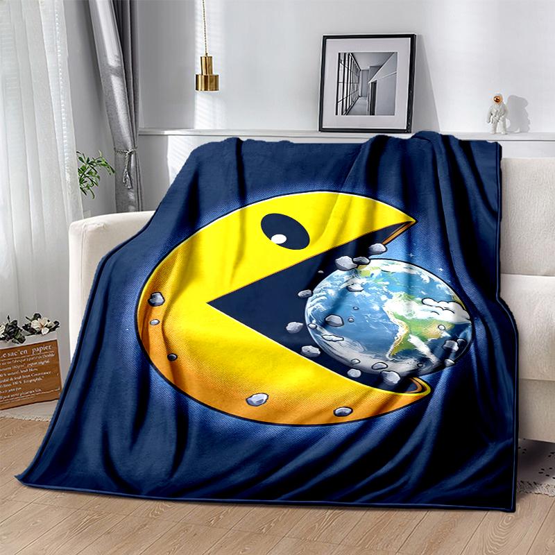 Pixel-Spiel Flanelldecke Weich Warm Ganzjahres-Überwurf, Design für Camping, Autoreisen, Wandern Sofa, Bett, Büro Perfektes Geschenk für Partys