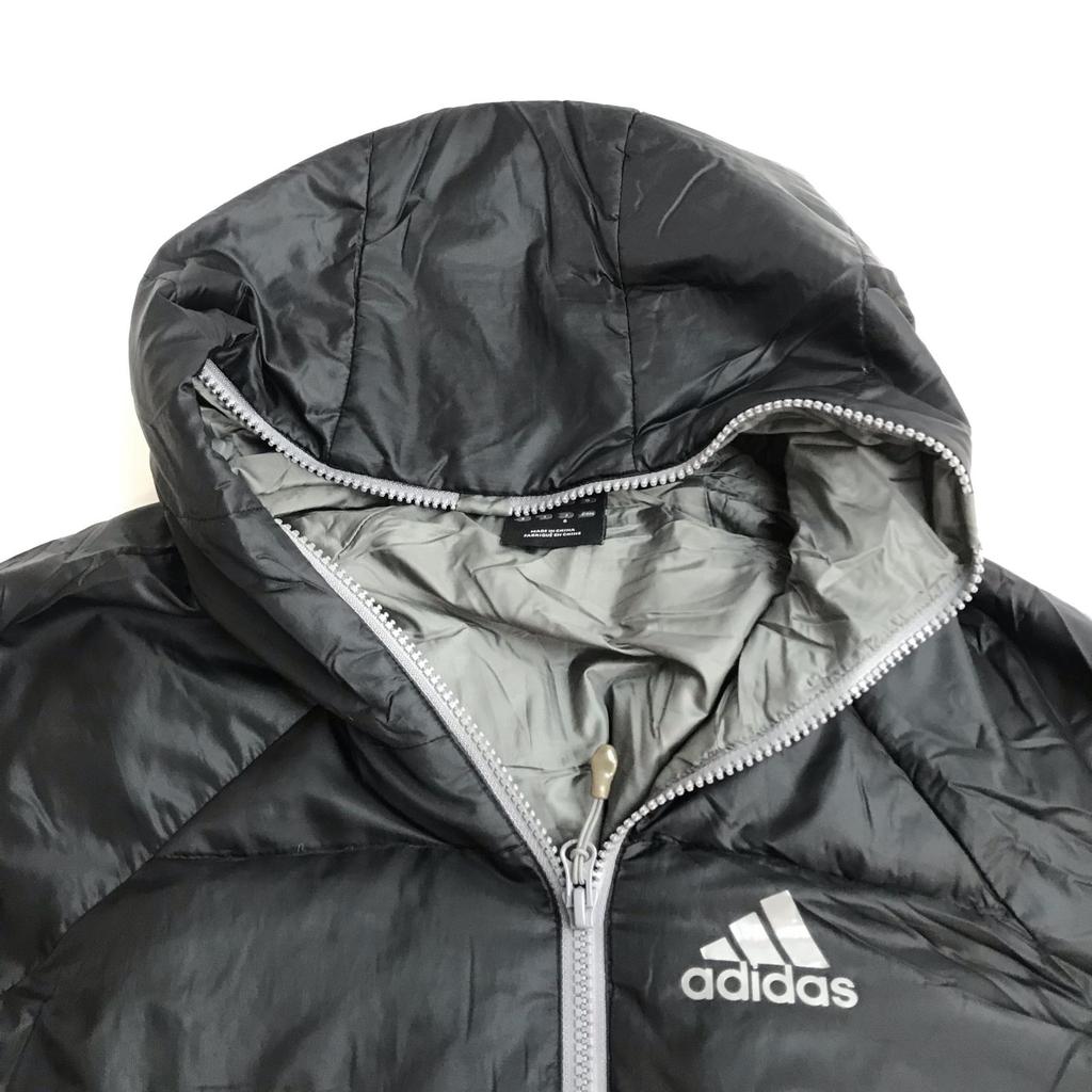 Adidas Daunenjacke [Herren S/Schwarz] Japan Offiziell(GEBRAUCHT)