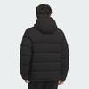 adidas Helionic Hooded Down Jacket Black KF4400
