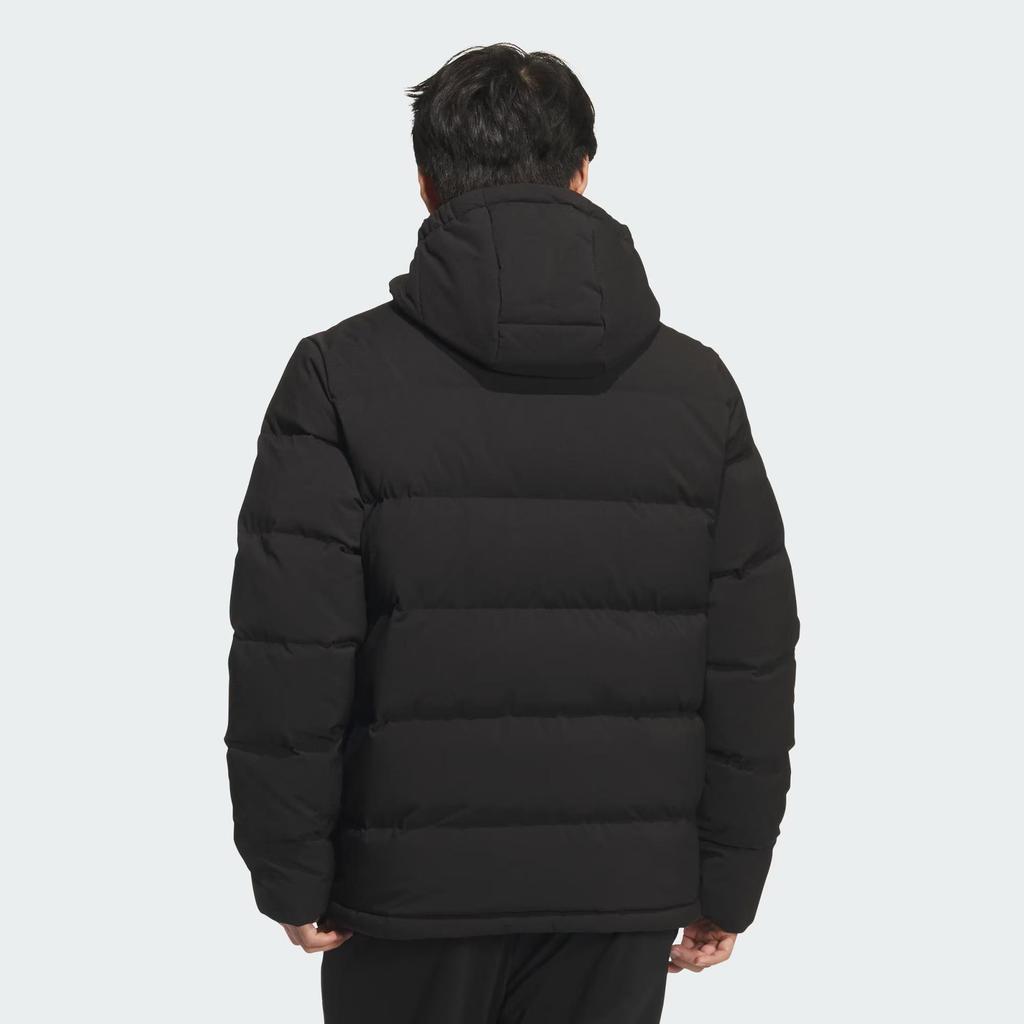 adidas Helionic Hooded Down Jacket Black KF4400