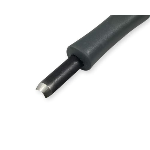 Yoshiharu Carving Knife, Rubber Grip, GX, Medium Round Knife (Single Item)