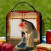 Pursuit of Jade Lunch Bag  Kawaii Lunch Box Office Portable Insulated Thermal Lunch Bags For Child Oxford Designer Cooler Bag