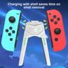 Für Switch OLED Joy-Con Ladegriff Typ C V-förmiger Controller Spielen während des Ladevorgangs Ladedockgriff für Nintendo Switch OLED