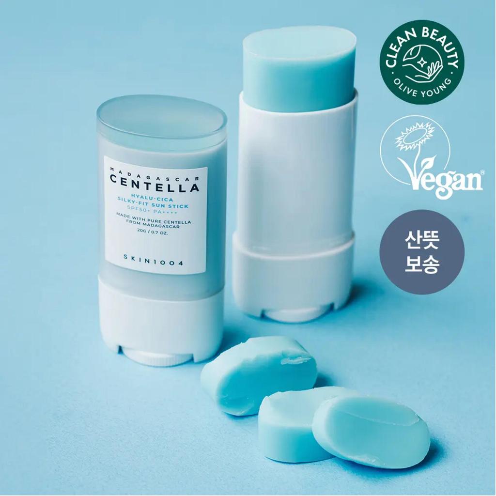 Skin1004 Madagascar Centella Hyalu-Cica Silky-Fit Sun Stick 20g