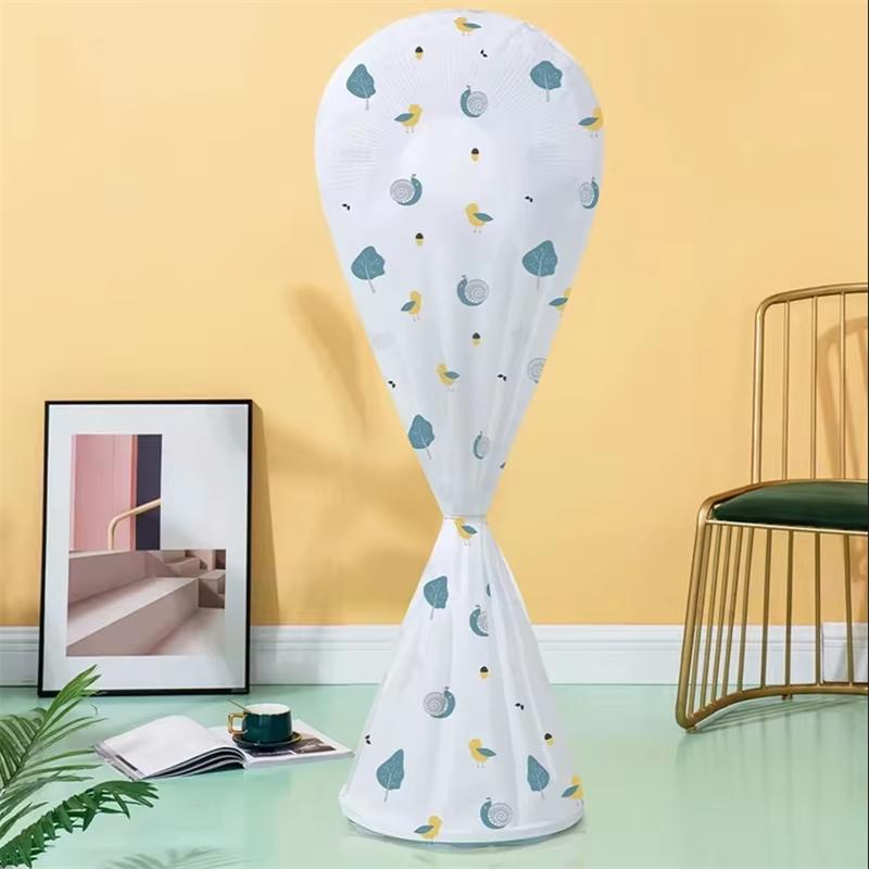 Electric Fan Dust Cover Universal All Inclusive Floor Fan Cover Circular Fan Cover Random Color Scheme Large Size Multifunctiona
