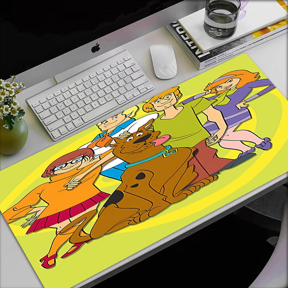 Scooby Doo Theme Mouse Pad, Non Slip Rubber Base, Multifunctional Office & Home Decor, Perfect for Workspace Personalization.