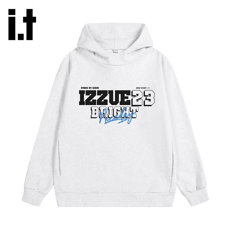 

izzue i.t Унисекс Свитшот-пуловер с капюшоном свободного кроя L