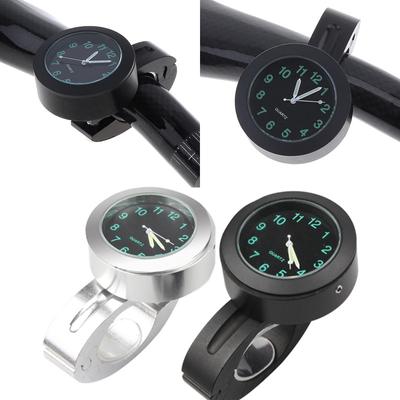 Luminous Clock Handlebar Mount For Motorcycle Scooter Bicycle Handlebar Watch