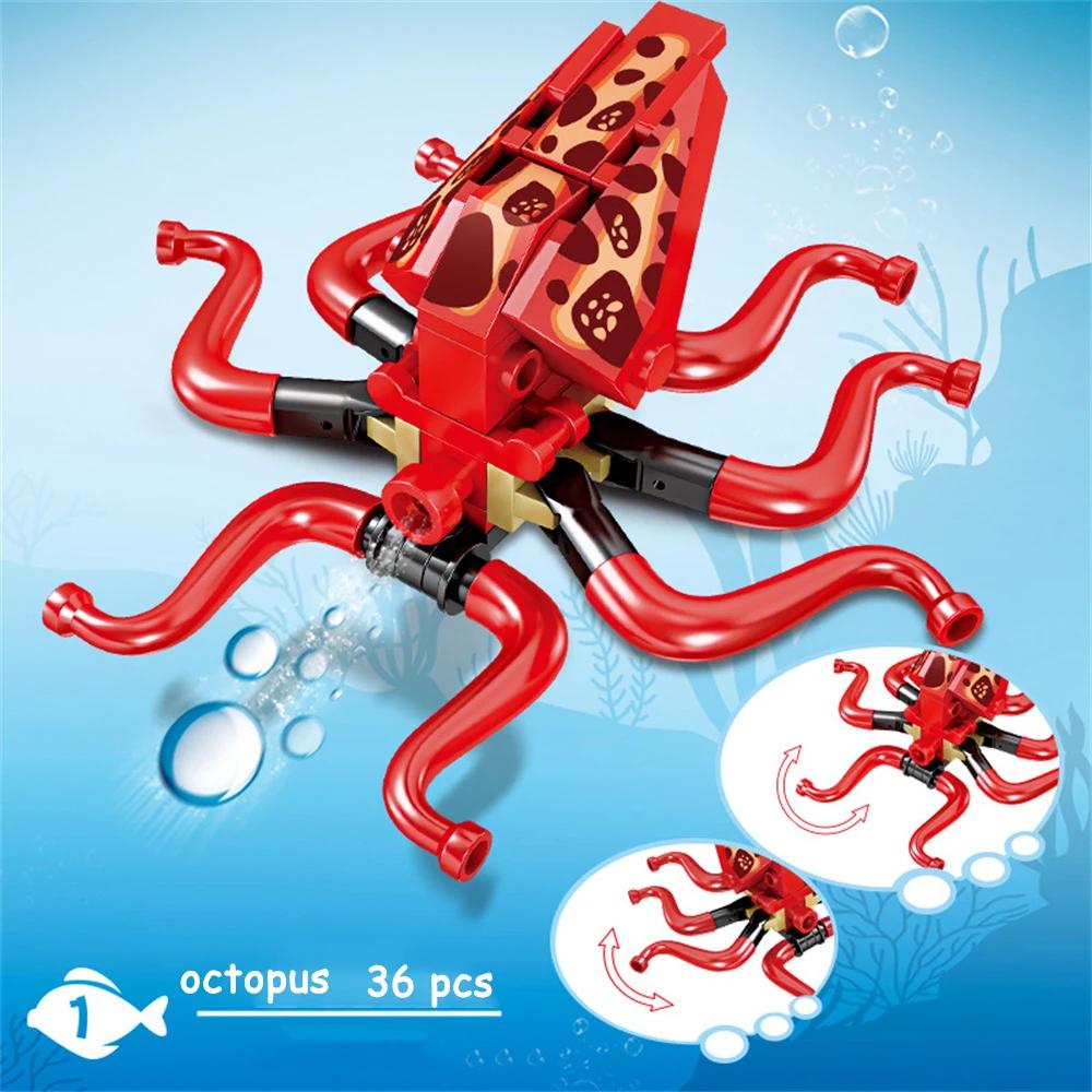 Dragonfl Insects Mini Building Blocks Kit - STEM Educational Ocean Animal Toy for Kids Enhance Creativity & Marine Life Learning