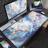 Office Computer Keyboard Desk Rug Large Game Locking Edge Carpet 90x40cm Honkai Star Rail Hsr Mauspad Kawaii Girl Pearl Mousepad