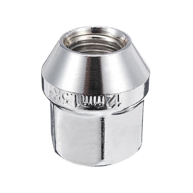 4/16X M12x1.5 19mm Hex Nut Alloy Open Wheel For Ford FIESTA Cougar for Focus KA 2003 2004 2005 Kuga Mondeo 1996 - 2000