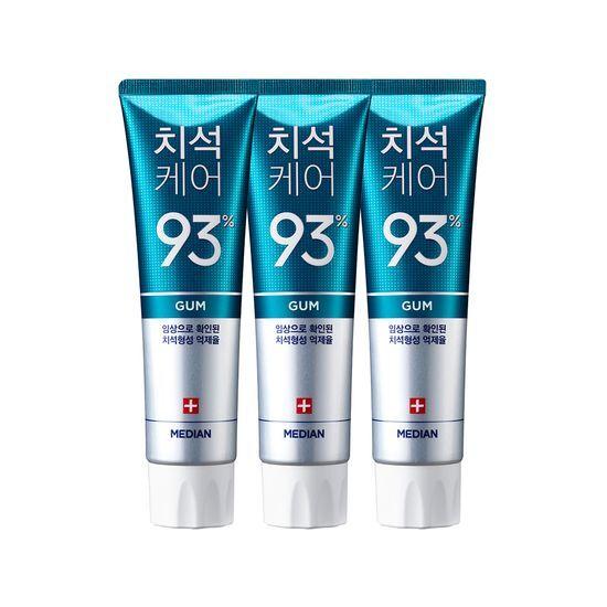 Median Tartar Original/White/Gum/Bad Breath Toothpaste 120g*3 (Optional)