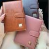 Purse PU Passport Bag Card Holder Storage Card Bag Portable Passport Clip  Men