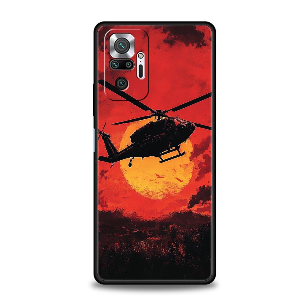 Military Army Special Forces Phone Case For Xiaomi Redmi Note 14 13 5G 10 11 12 Pro Plus 4G 14C 13C 12C 10C Black Cover