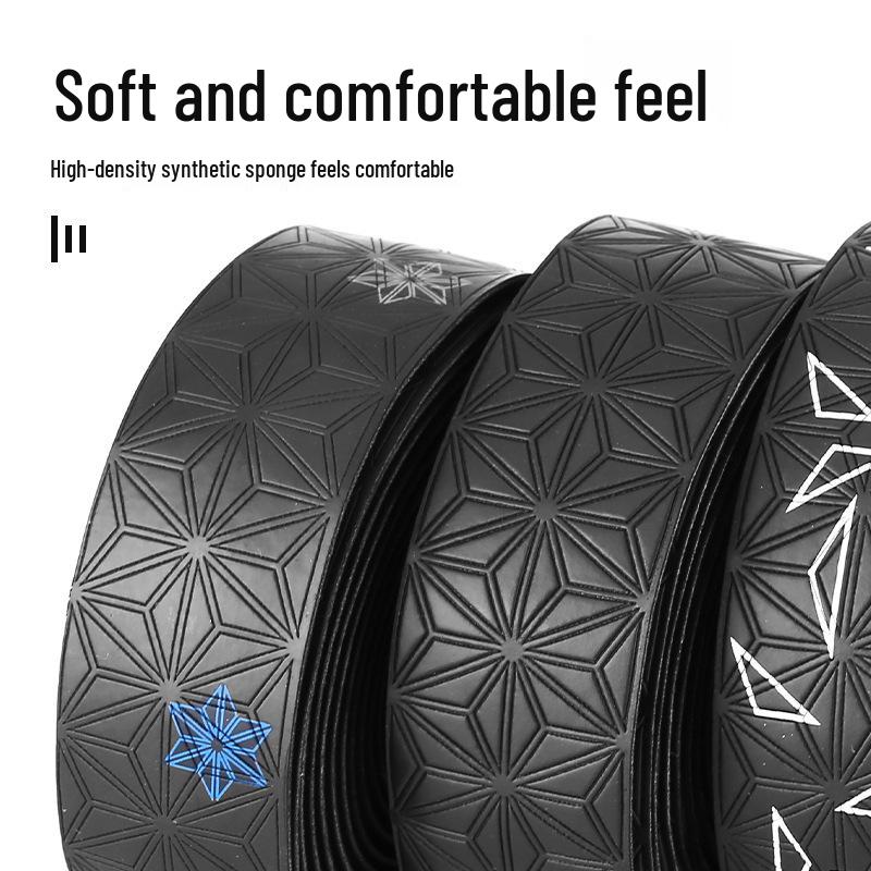 Chrysanthemum Shock-Absorbing Non-slip Silicone Handlebar Tape for Mountain & Road Bikes