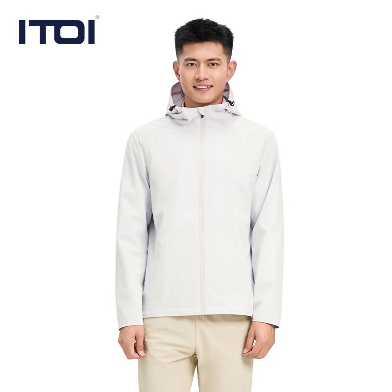 ITOI Men's Casual Windproof Hooded Jacket