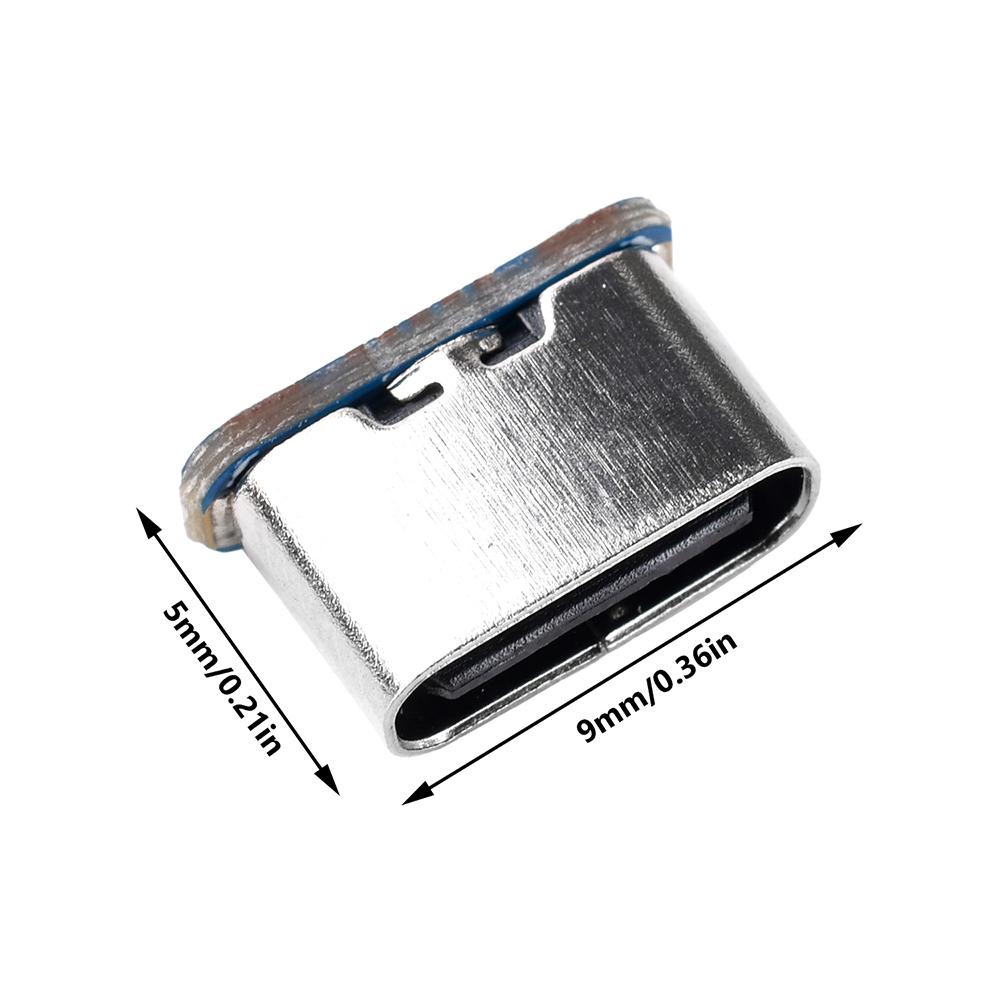 Micro USB Connector Type C Adapter Board USB 2.0 Data Transfer Data Power Adapter DIY Repair Adapte Modification Accessories