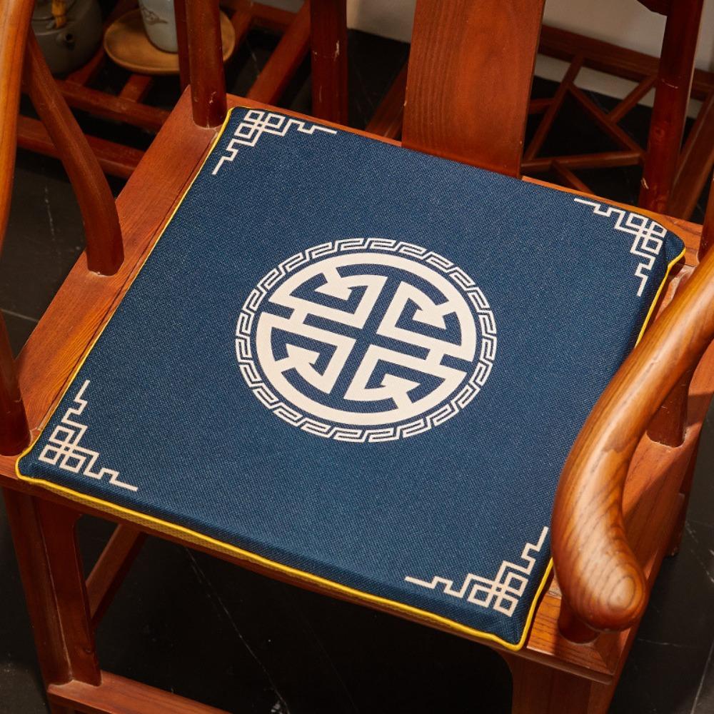 Redwood Sofa Cushion Thickened Seat Pad for Chinese Dining Chair Solid Wood Furniture Armchair
