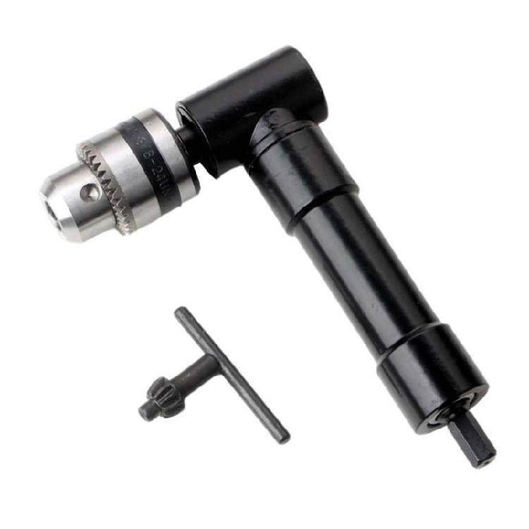 90 Degree Black Electric Drill Corner Clamp for Narrow Space Drilling Conversion