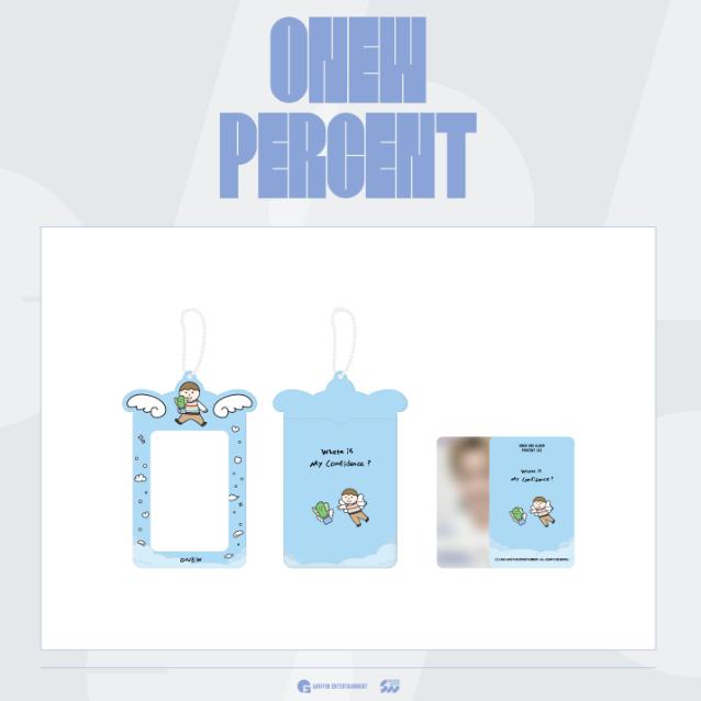 Pre-order SHINee ONEW POP-UP PERCENT PVC Photo Card Holder