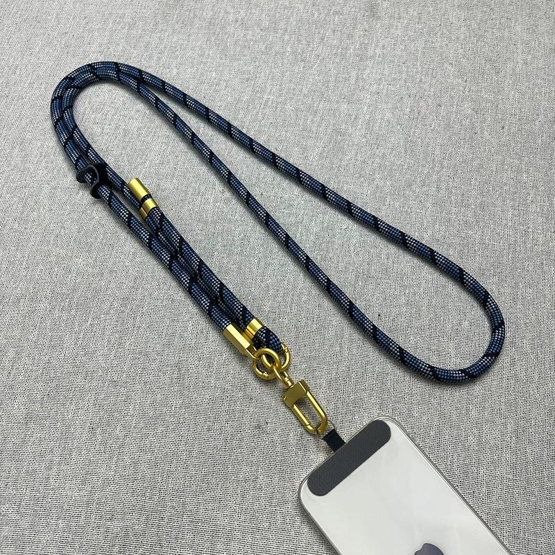 Sports Strap Neck Rope Mobile Phone Strap Adjustable Lanyard Grip Neck Chain Accessories Polyester Rope With Phone Clip