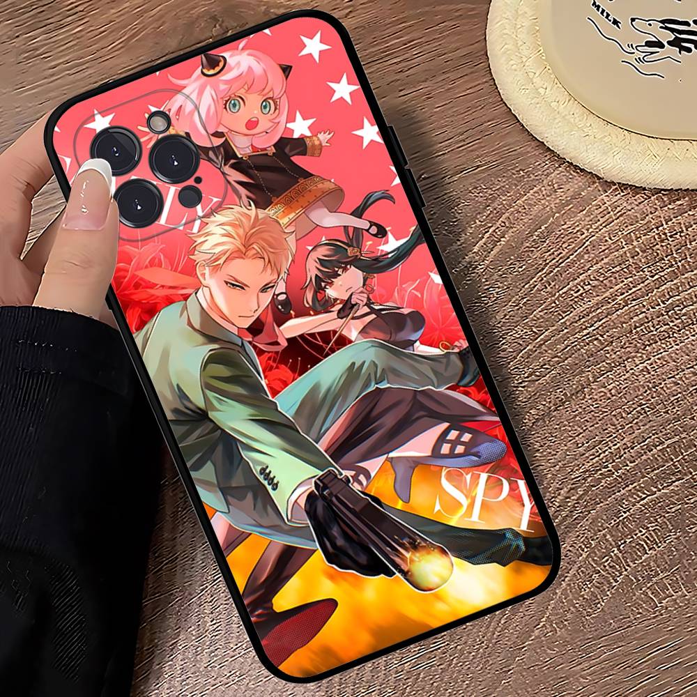 Classic Anime Spy X Family Phone Cover Case For IPhone 13 12 11 17 Pro Max 17 15 16 14 Plus 17Air