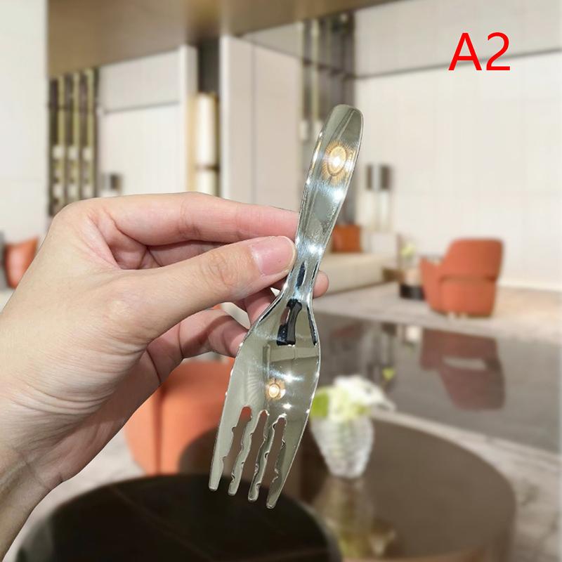 

Круглая ложка из нержавеющей стали, сетка, красная, золотистая, для ужина, с длинной ручкой, десертные ложки для перемешивания, кухонные аксессуары, гаджеты