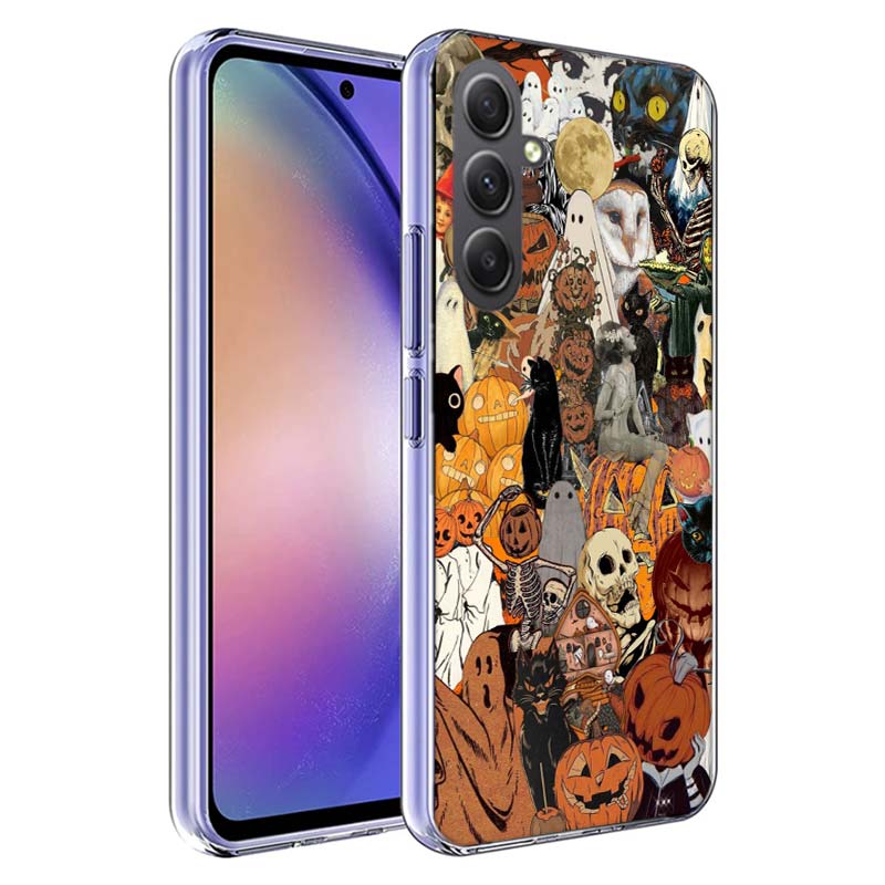 

Halloween Fall Art Witch Cat Phone Case for Samsung A17 A37 A57 A07 A16 A26 A36 A56 A06 A02S A12 A22 A32 A52S A04S A14 A24 A34 A Samsung A22 5G