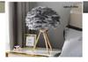 Nordic Gold Dimmable LED Feather Desk and Bedside Lamp