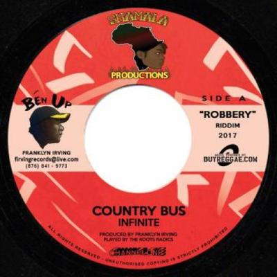 7inch Record INFINITE / IRINA - Country Bus / Love Detective SHAMALA006 Shamala Product 2018 Germany Reggae, Ska & Dub