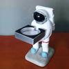 Desktop Decoration Astronaut Spaceman Wireless Charging Watch Stand Suitable for Huawei Watch Apple Watch
