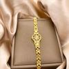 Sand Gold Engraved Ornamental Bracelet Watch for Women – New Fashion Trend