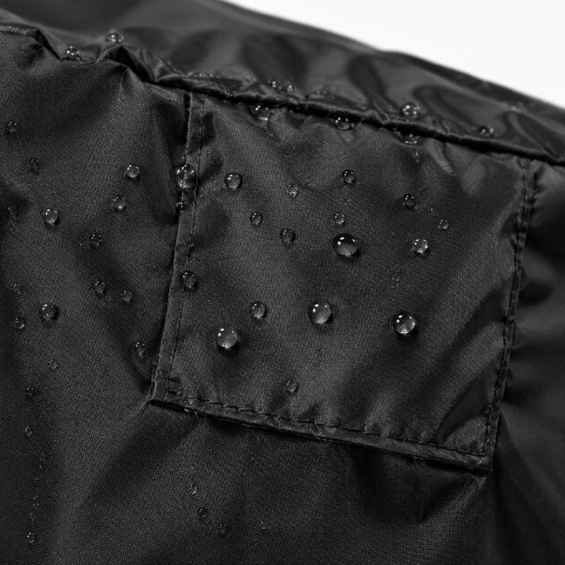 Pressure Washer Cover in Black Cloth with Two Air Openings and a Top Grasp Handle for Garage, Shed, Patio, and Outdoor Storage Locations