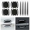 Car Door Handle & Bumper Protector Film - Anti-Scratch Decorative Sticker for Front, Rear, and Wheel Arch