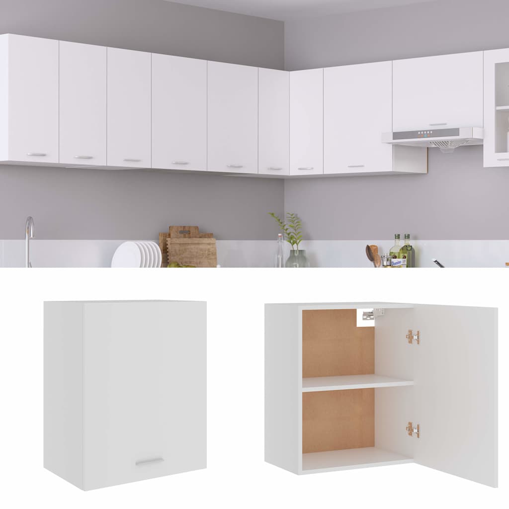 vidaXL Hängeschrank Lyon Weiß 50x31x60 cm Holzwerkstoff weiß