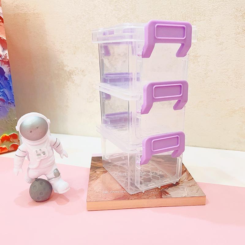 Креативный ящик для хранения Мини Симпатичный настольный ящик для хранения Аксессуары для домашнего хранения