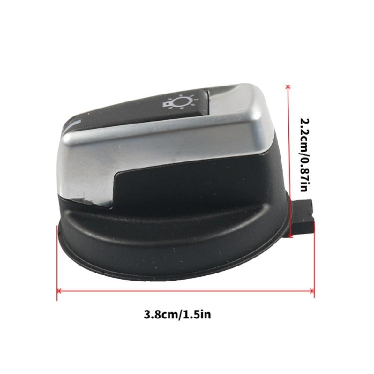 Accuracy Engineered Headlamp Switches 61319169405 Replacements Easy Install Headlamp Knob ABS Car Headlight Knob for Car