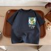 Summer Clothing Printed Cartoon Car Boys Tshirts Tops Short-sleeved Children's Wear Round Collar T-shirt Kids Costume T Shirts