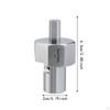 20mm Dog Hole Chamfer Reamer with Drill Bit, 9mm Hex Shank, 6.3cm Length, for Workbench, Sturdy