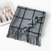 Autumn And Winter High-End Korean Plaid Scarf Casual Versatile Korean Women Versatile Shawl Women