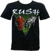 Men's Rush Signals European 1983 Tour T Shirt Black