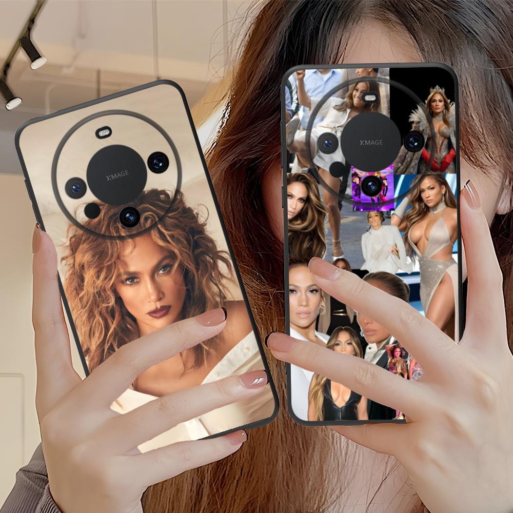 Jennifer Lopez Handytasche für Huawei Mate 60 50 40 30 20 10 Pro Plus Lite E 5G Bunte Druckabdeckung Hübsche Abdeckung
