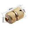 35 Grams Water Connector 4 Points Aluminum Quick Connector
