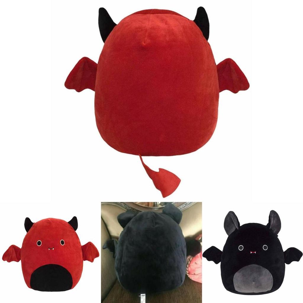 Чарівна Плюшева Іграшка Диявольський Кажан на Хелловін М'яка та Затишна Набита Мультяшна Лялька Для Дітей