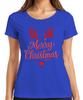 Merry Christmas Reindeer Rudolph Christmas Festive Funny Retro Unisexs TShirt