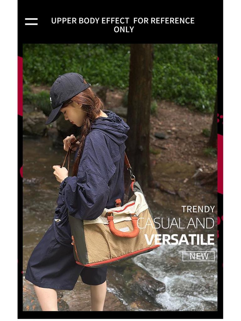 Erweiterbare Leichte Reisetasche mit Nass-/Trocken-Trennung & Großem Fassungsvermögen - Faltbare Sport-, Fitness- & Yogatasche